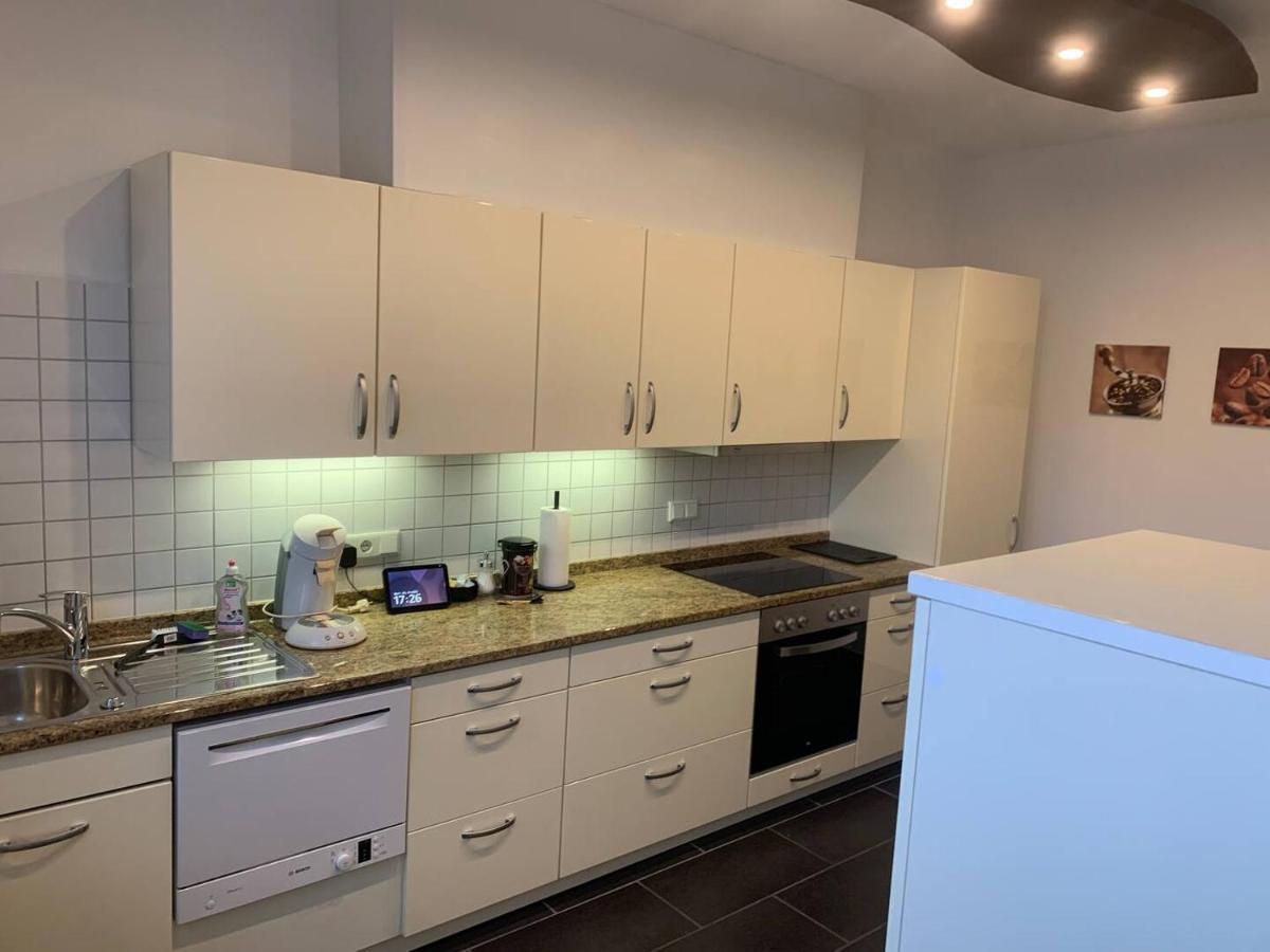 Mainpark Apartment 4 Schlafzimmer Bis Zu 10 Personen Direkt Ueber Aschaffapartment Bei Aschaffenburg Mainaschaff Exterior foto